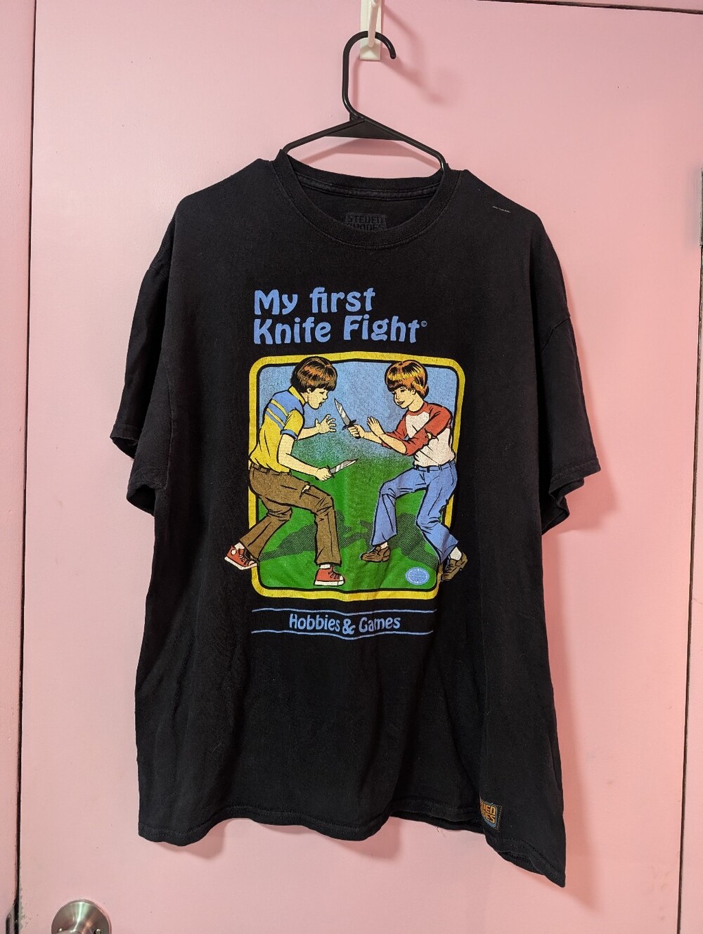 Steven Rhodes My First Knife Fight T-Shirt
